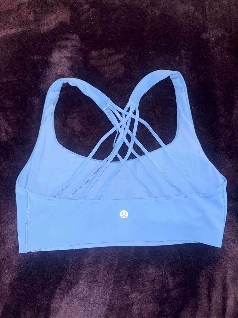 lululemon athletica Periwinkle Multi-Strap Sports Bra